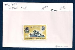 ANTIGUA Sc#257 Mint Lightly Hinged