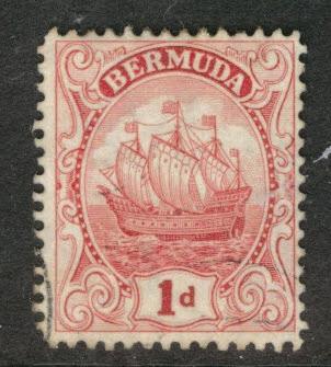 BERMUDA Scott 83a used Type 2 1926 wmk 4