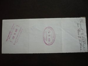 Canada - Revenue - KGV Medallion Issue stamp on Cheque dated 1935