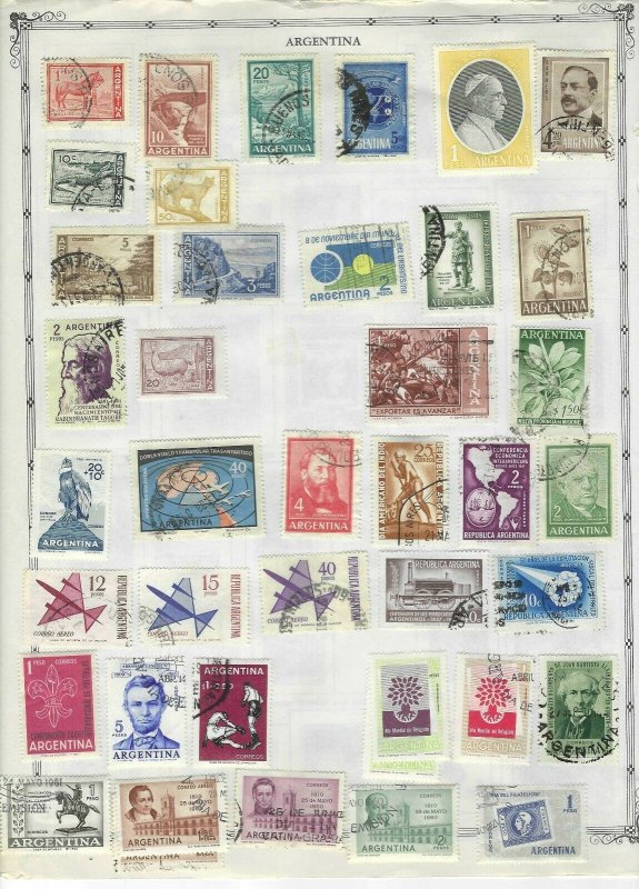 ARGENTINA STAMP COLLECTION