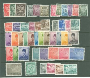 Indonesia #359-405  Single (Complete Set)