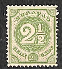 Netherlands Antilles 1889, 2.5c, Stamp out of set, MNH