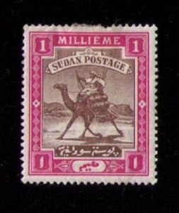 MH SUDAN Sc #9 F-VF  One Pulled Perf Top Center