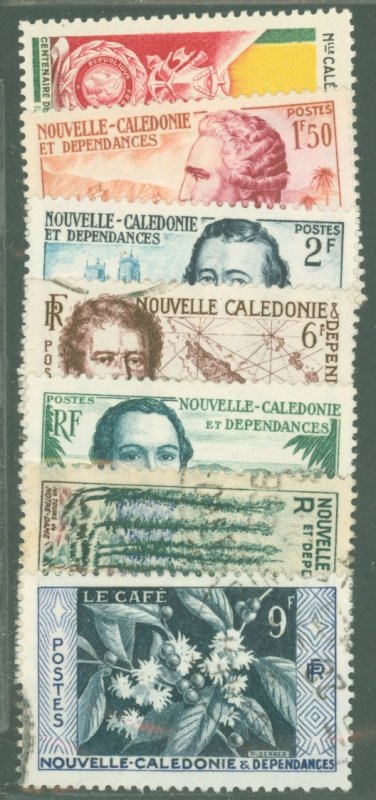 New Caledonia #295-299/301-302  Single (Complete Set)