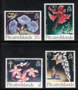 PITCAIRN ISLANDS 1994 Christmas; Scott 411-14; MNH