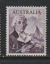 1964 Australia - Sc 378 - MNH VF - 1 single - George Bass, Whaleboat
