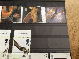 GB  Nhs Millennium projects Nobel prize mint never hinged stamps A11852