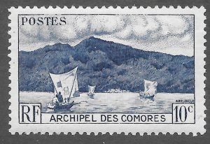 Comoro Islands (1950) - Scott # 30,  MNH