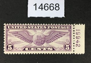 MOMEN: US STAMPS # C12 MINT OG NH LOT #14668