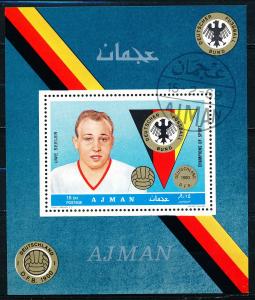 Ajman Mi364 Souvenir Sheet CTO