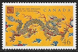 Canada # 1836 - Year of the Dragon - MNH.....{P8}