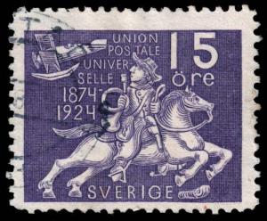 Sweden - Scott 215 - Used