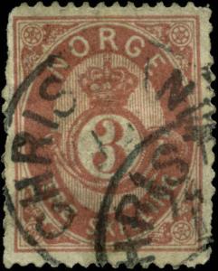 Norway  Scott #18 Used