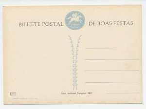 Postal stationery Portugal Christmas Child Jesus