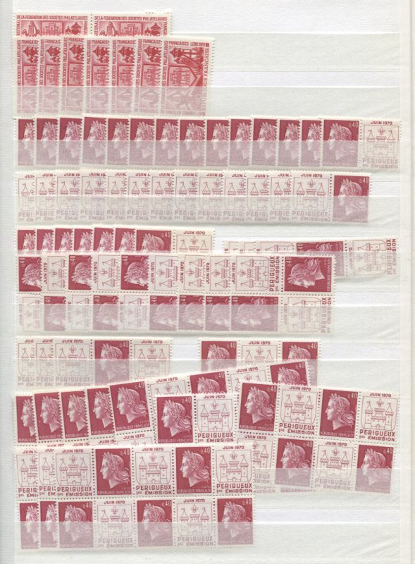 France Accumulation MNH CV$18400.00 1960-1999 Wholesale In 4 Albums