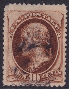 #187 Used, VF (CV $45 - ID47298) - Joseph Luft