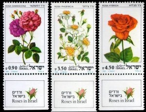 1981 Israel 864-866 Roses of Israel