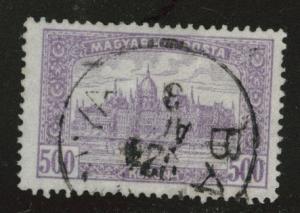 Hungary Scott 375 Used stamp