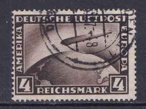 Germany Reich #C37 used 1928  Zeppelin 4m