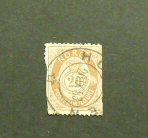 17088   NORWAY   Used # 43      faulty, trimmed                   CV$ 20.00