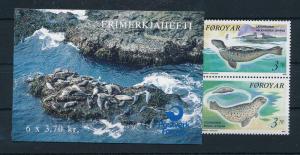 [22726] Faroe Islands 1992 Seals Booklet MNH