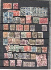 BRAZIL COLLECTION ON STOCK SHEET MINT/USED