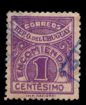 Uruguay Scott Q35 parcel post stamp Used