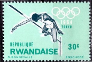 Rwanda: 1964; Sc. # 78, MLH Single Stamp