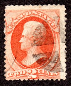 Scott # 183   used     2018 CAT = $ 5.00   Lot 200560