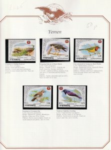 Yemen Cyprus Fujeira Sharjah BIRDS MNH (39 Items) (BR 532 