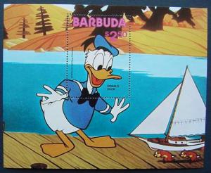 Barbuda, Scott 487, MNH, Donald Duck