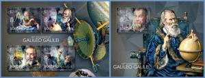 SOLOMON IS. 2014 2 SHEETS slm14506ab GALILEO GALILEI SPACE 