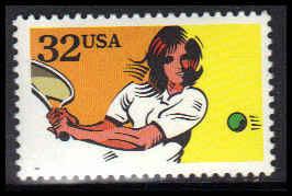 2964 32c Tennis Fine MNH