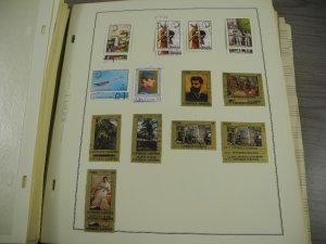 CUBA, 100s & 100s of Stamps mostly hinged on Scott pages