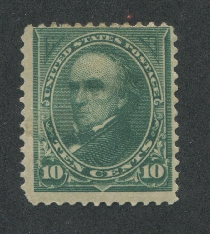 1895 US Stamp #273 10c Mint Hinged Fine Original Gum Catalogue Value $95