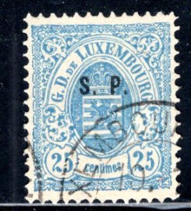 Luxembourg #O50  Used  VF  CV $92.50  ...   3600649