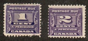 Canada J11-J12 Mint - no gum