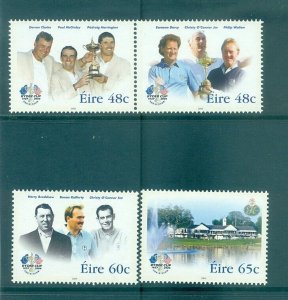 Ireland - Sc# 1629a-31. 2005 Ryder Cup Golf 100th Ann. MNH $7.00.