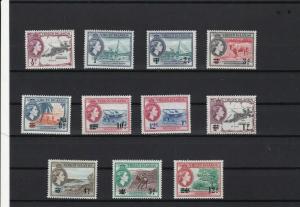 virgin islands overprint mounted mint stamps ref r12427