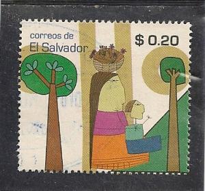 El Salvador Scott   1687d     Art    Used