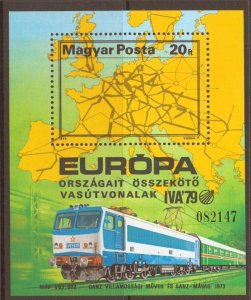 HUNGARY SGMS3244 1997 TRANSPORT EXHIBITION MNH