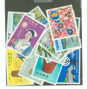 Ryukyu Islands #208-223 Mint (NH) Single (Complete Set)