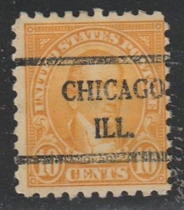 United States   (Precancel)   Chicago   ill.   (5)