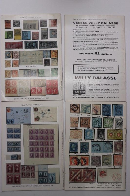 Balasse Magazine Belgium Stamp philatelic publication 1981 issues DM