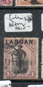 LABUAN 1C JUBILEE      SG 83 TONED  VFU         P1129H