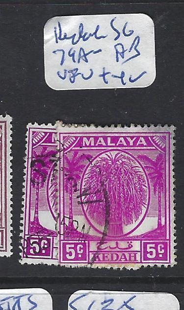 MALAYA KEDAH (P1111B) 5C  SG 79A-B   VFU