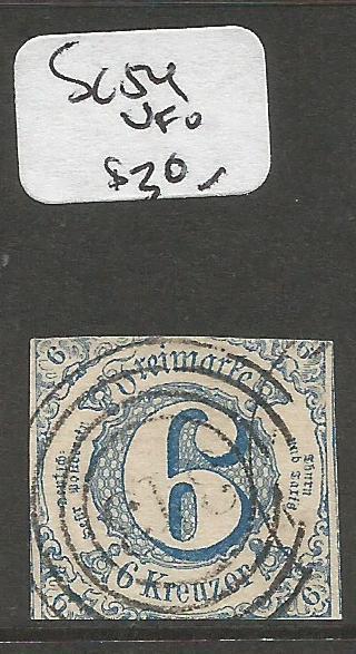 Germany Thurm And Taxis SC 54 VFU (7cpn) 