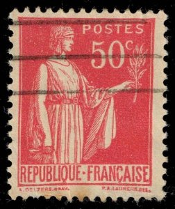 France #267 Peace with Olive Branch; Used