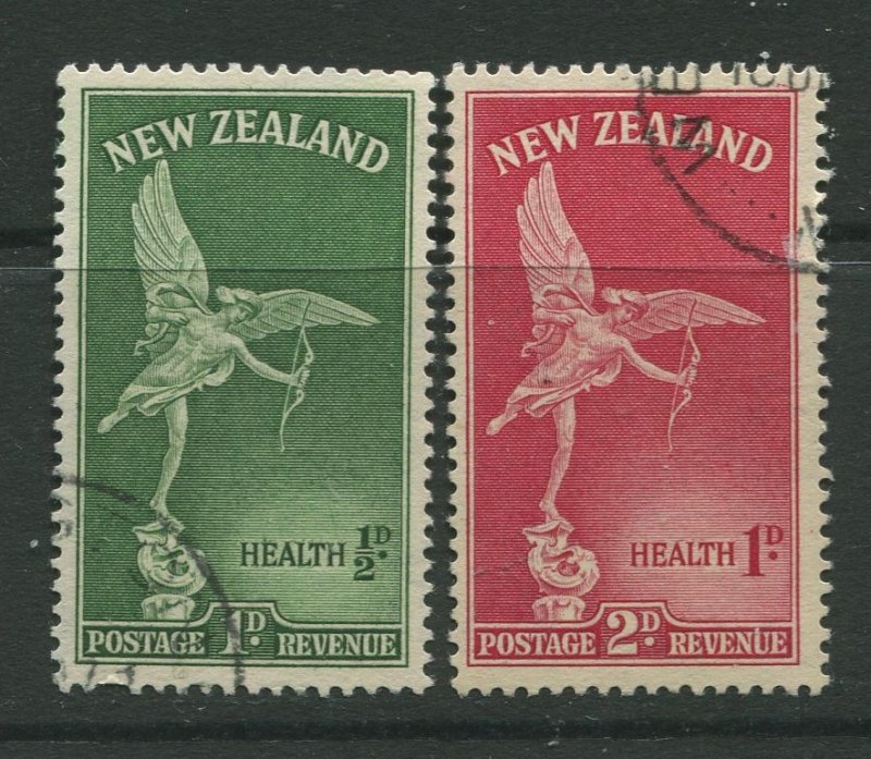 STAMP STATION PERTH New Zealand #B30-B31 Semi Postal Issue  FU 1947 CV$0.75