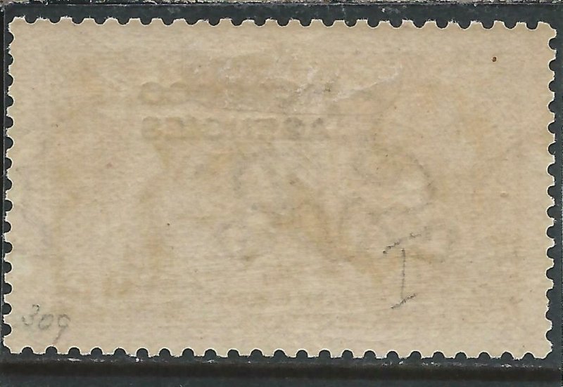 MOROCCO AGENCIES 1914-31 2s6d SEPIA BROWN MM SG 50 CAT £55